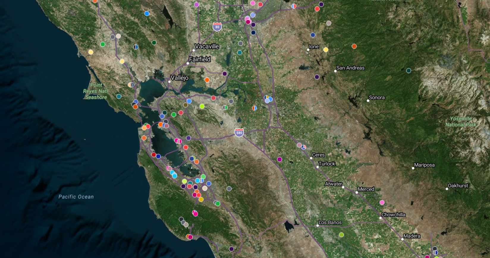 Customer Location Map